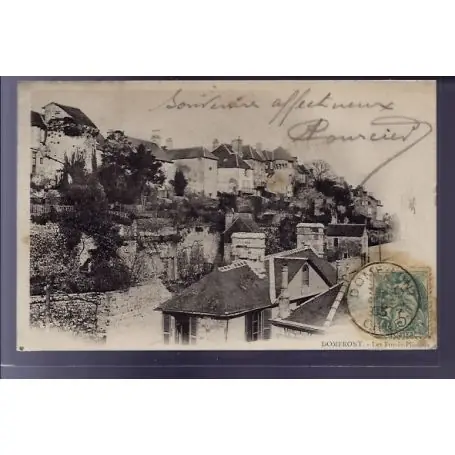 Carte postale 61 - Domfront - Les fosses-plissons - Voyage - Dos non divise Top Vente