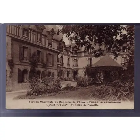 Carte postale 61 - Tesse-la-Madeleine- station thermale de Bagnoles-de-l'Orne - Villa Javi" Original