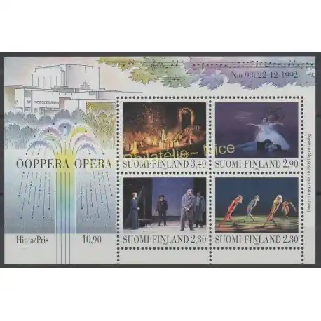 Certifié Finlande - 1993 - No BF 10 - Musique