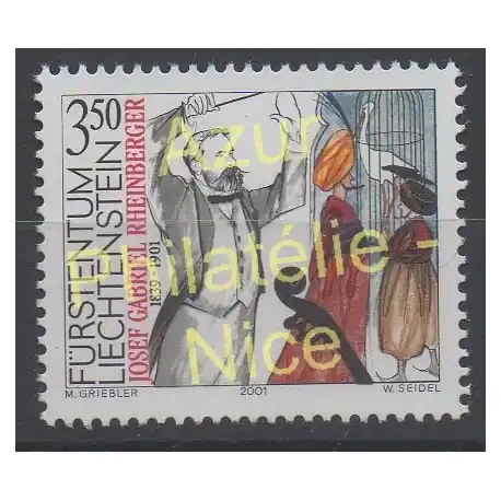 Liechtenstein - 2001 - No 1215 - Musique Affaire À Saisir