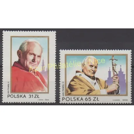 Pologne - 1983 - No 2681/2682 - Papauté Authentique