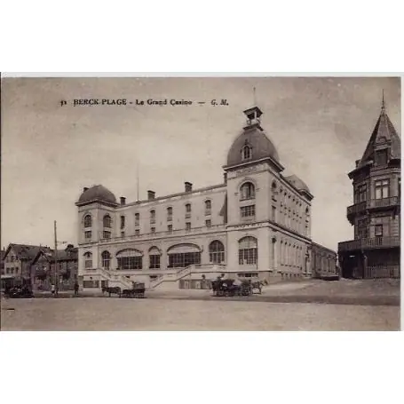 Nouveauté Carte postale 62 - Berck-plage - Le grand Casino - Voyage - Dos divise