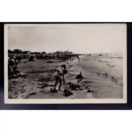 Carte postale 62 - Berck-Plage - La plage cote Sud - Voyage - Dos divise Super Prix