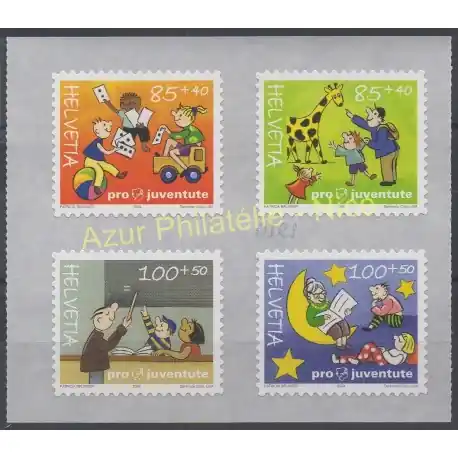 Achetez Aujourd’hui Suisse - 2004 - No 1820/1823 - Enfance
