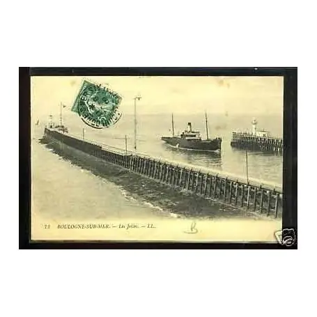 Meilleur Choix Carte postale 62 - Boulogne sur mer - Les jetees