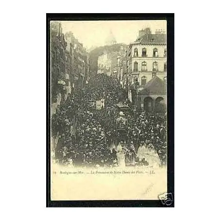 Achat Immédiat Carte postale 62 - Boulogne/mer - -Procession de Notre Dame des Flots
