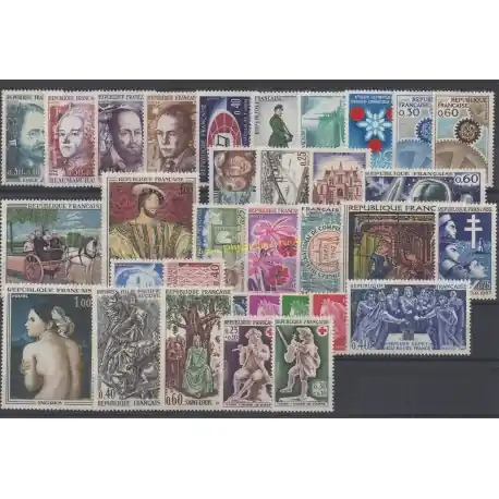 Nouveauté France - 1967 - No 1511/1541