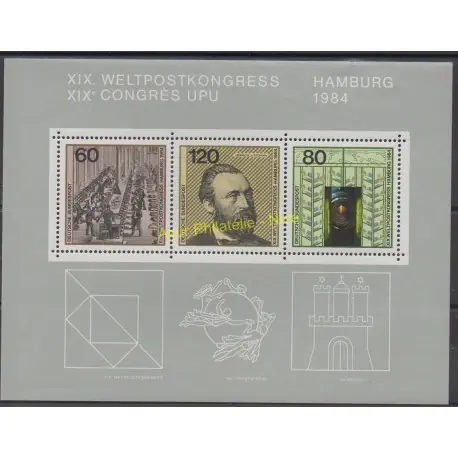 Allemagne occidentale (RFA) - 1984 - No BF 18- Célébrités Livraison Gratuite