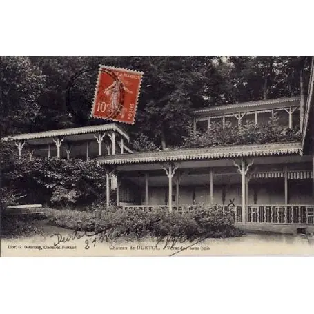 Acheter En Ligne Carte postale 63 - Chateau de Dutrol - Veranda sous bois