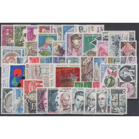 Vente Flash France - 1974 - No 1783/1829