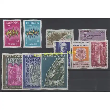 Bon Plan Andorre - Année complète - 1972 - No 217/225