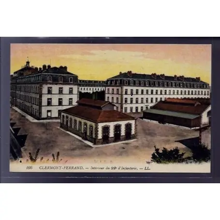 Prix Bas Carte postale 63 - Clermont-Ferrand - interieur du 92e d' infanterie - Non voyage - Dos div