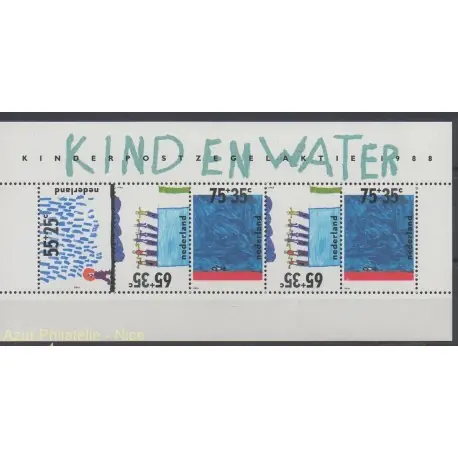 Pays-Bas - 1988 - No BF 32 - Dessins d'enfants Édition Limitée