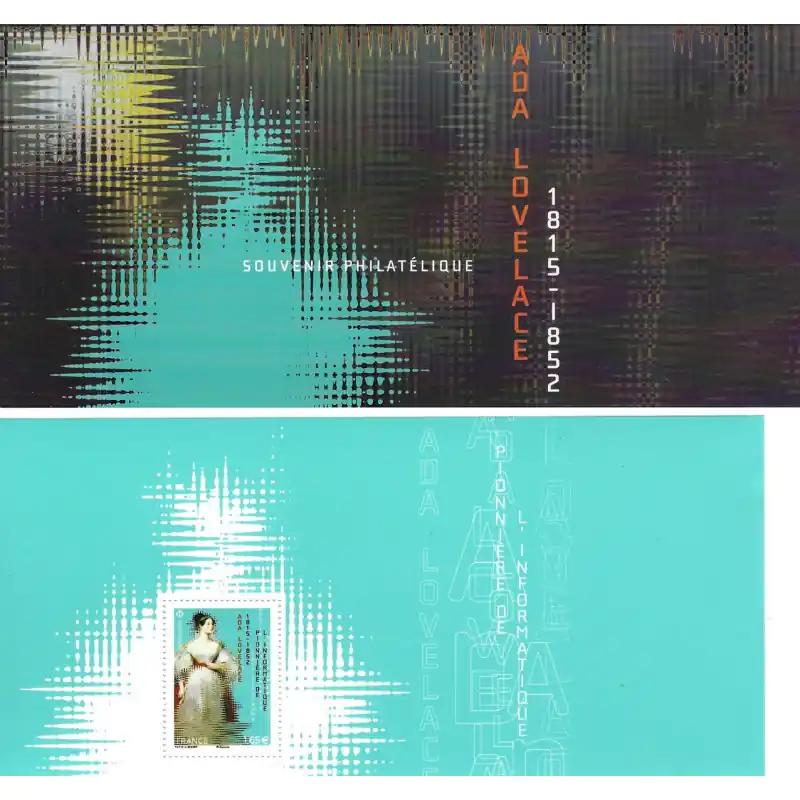 Petit Prix Bloc souvenir N°196 Ada LOVELACE neuf**.