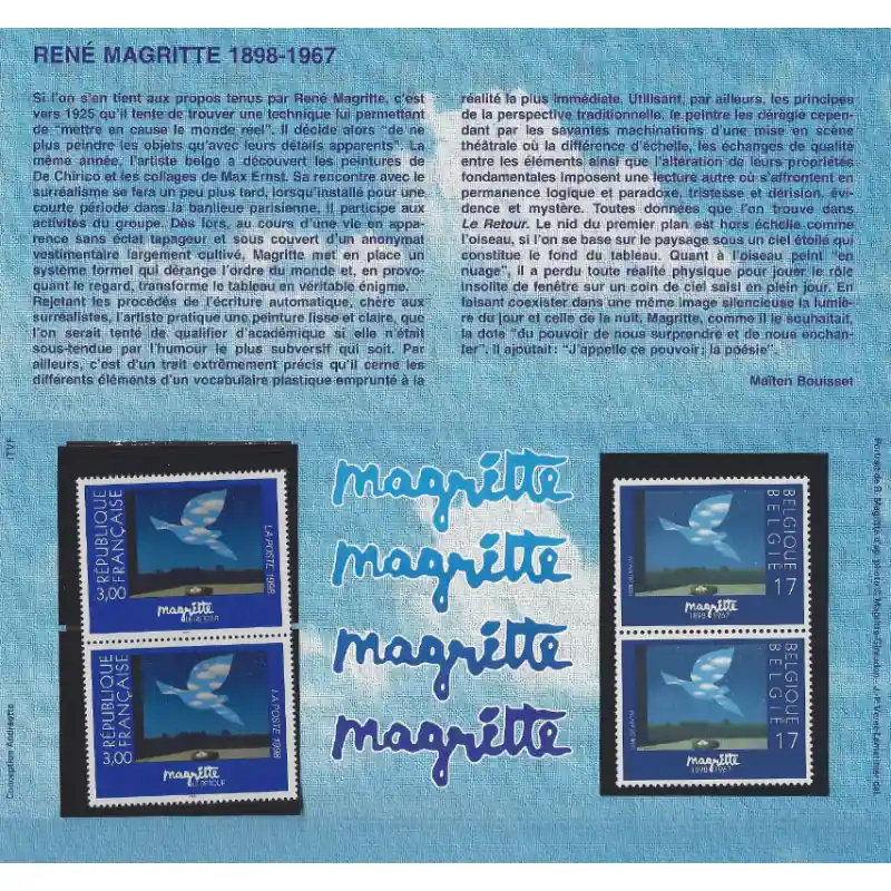 Pochette émission commune France - Belgique 1998. Dernière Chance