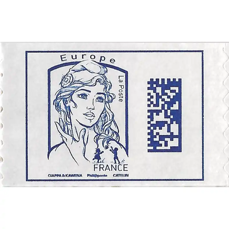 Livraison Express Timbre autoadhésif de France N°1216A - Marianne Datamatrix.