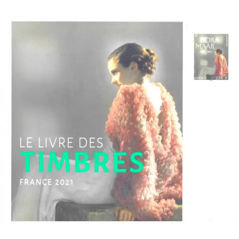 Certifié Livre des timbres de France de l'année 2021.