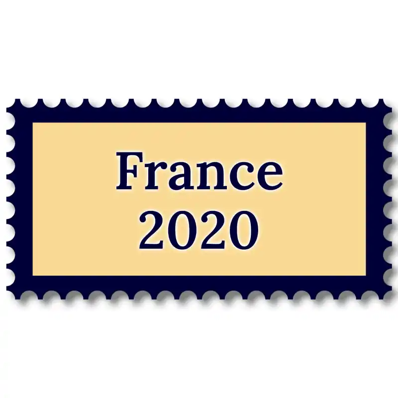 Offre Limitée France 2020 année complète de timbres neufs**.