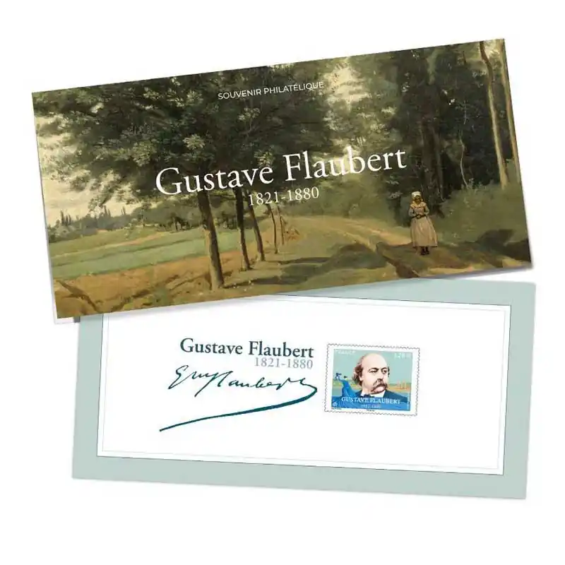 Livraison Mondiale Bloc souvenir N°184 Gustave Flaubert neuf**.