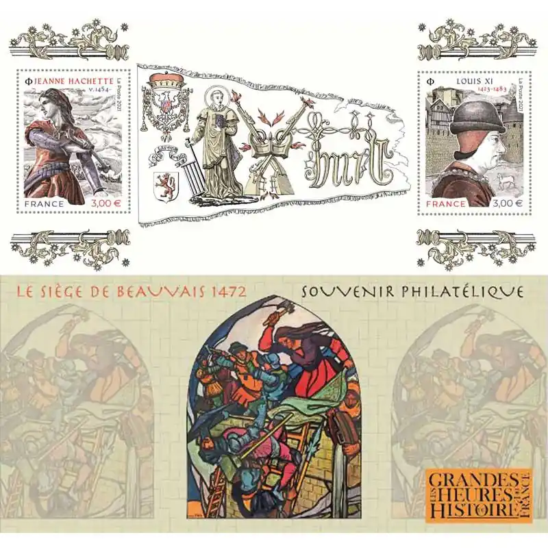Livraison Gratuite Bloc souvenir N°183 Histoire de France neuf**.
