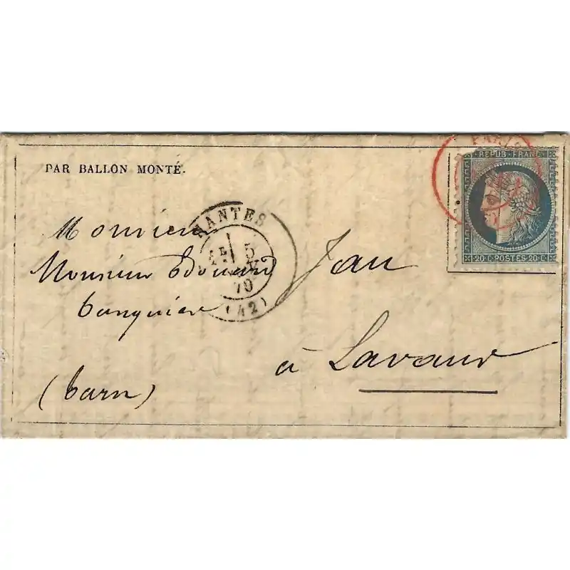 Ballon monté LE FERDIAND FLOCON sur la gazette des absents N°4. R Retour Gratuit