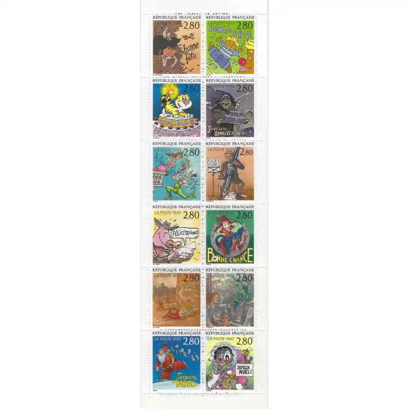 Offre Limitée Carnet de timbres - Le plaisir d'écrire avec variété BC2848a neuf**.