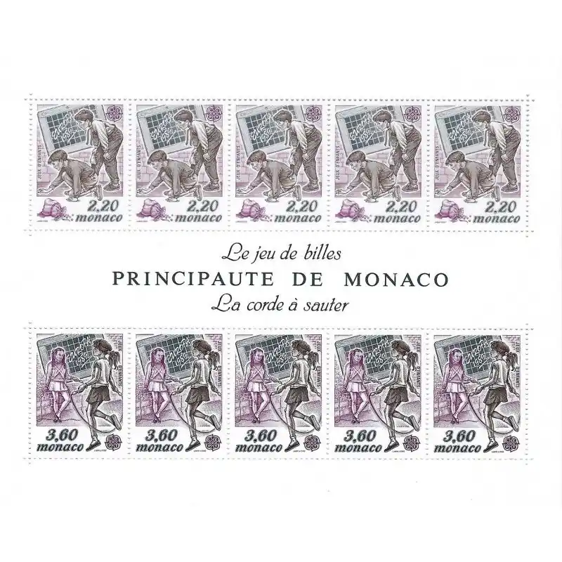Bon Plan Monaco bloc-feuillet de timbres N°46 Europa neuf**.