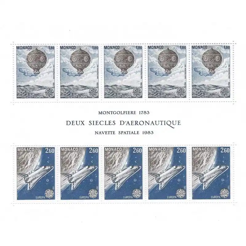 Monaco bloc-feuillet de timbres N°25 Europa neuf**. Petit Prix