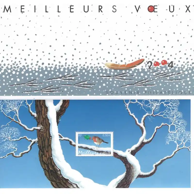 Prix Choc Bloc-feuillet de timbre N°65 Rouge-gorge neuf**.