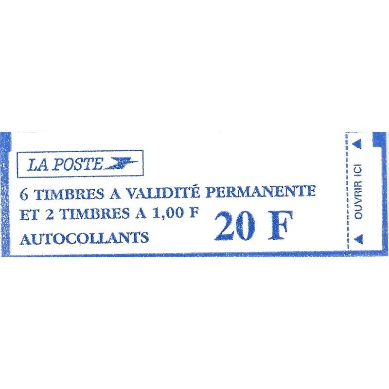 Carnet mixte de 8 timbres type Marianne de Luquet N°1508. Offre Exclusive
