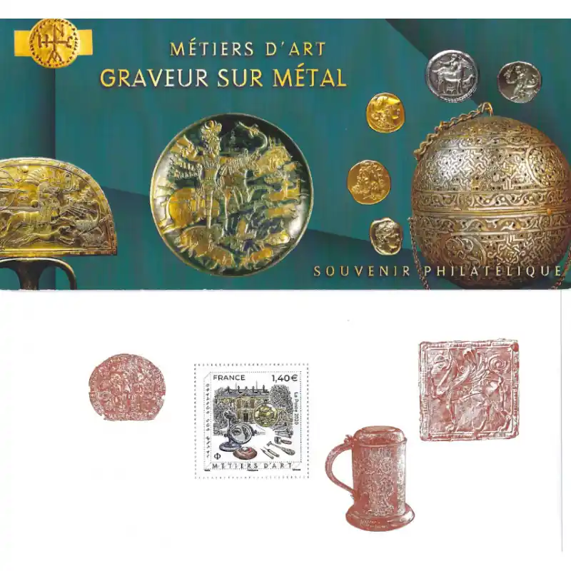 Prix Bas Bloc souvenir N°172 Graveur sur métal neuf**.