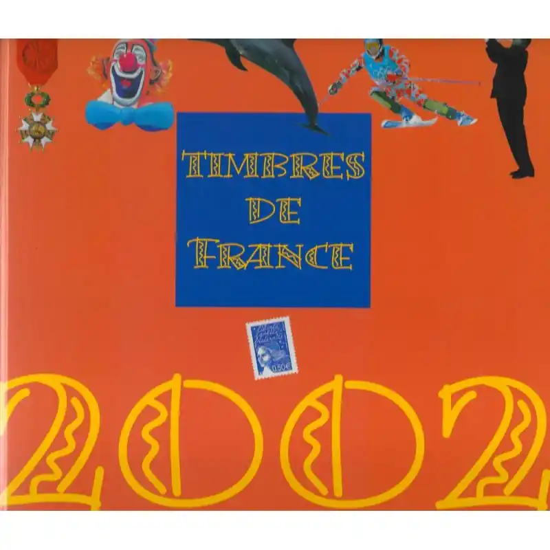 Quantité Limitée Livre des timbres de France de l'année 2002.