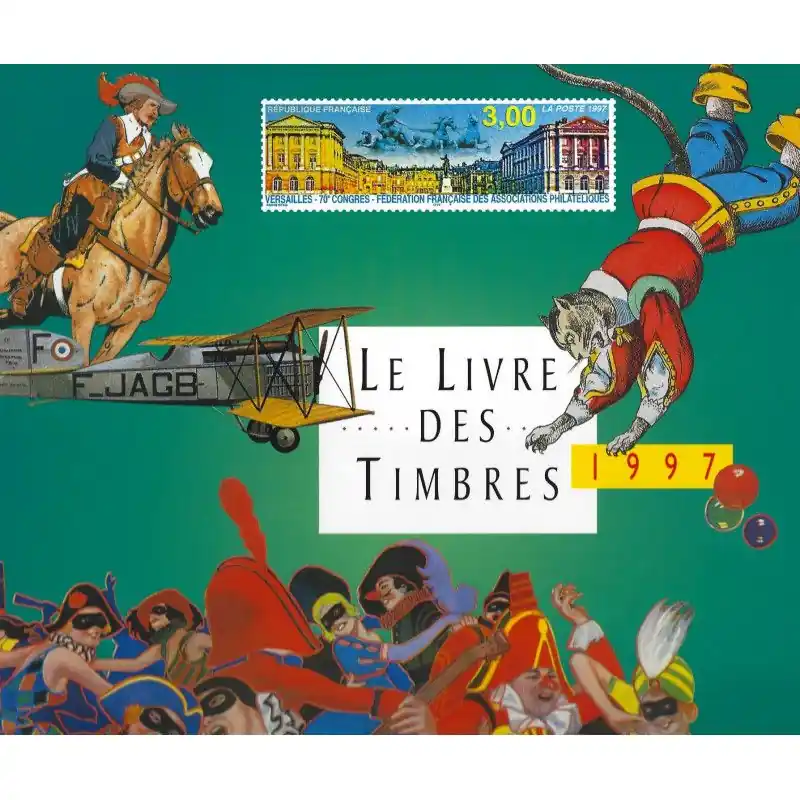 Offre Du Jour Livre des timbres de France de l'année 1997.