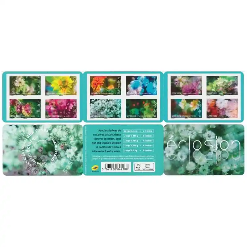 Achat Immédiat Timbres autoadhésifs de France N°1707-1718, Eclosion.