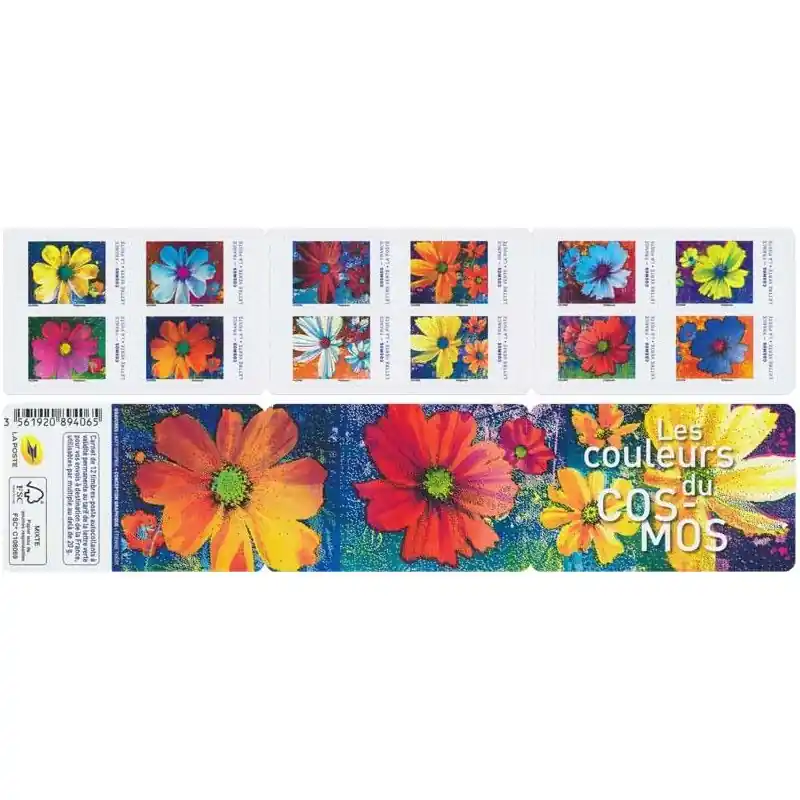 Achat Immédiat Timbres autoadhésifs de France N°1851-1862, Les couleurs du Cosmos.