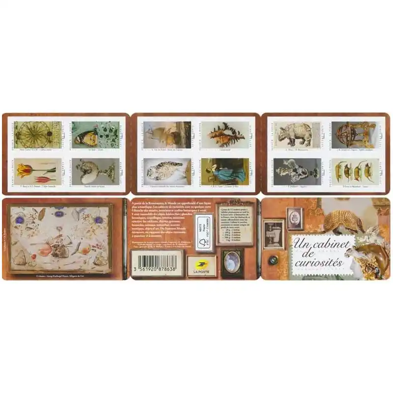 Prix Réduit Timbres autoadhésifs de France N°1827-1838, Cabinet de curiosités.