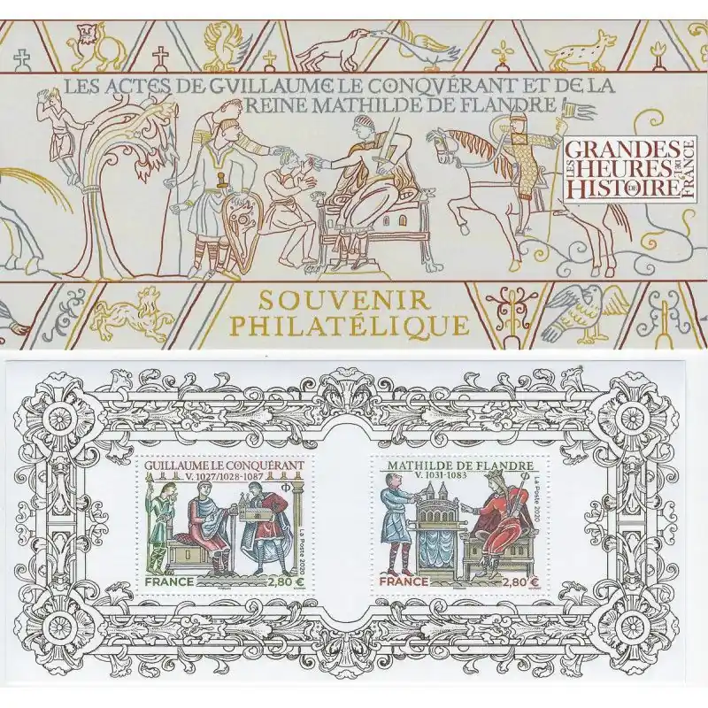 Bloc souvenir N°173 Histoire de France neuf**. Livraison Mondiale