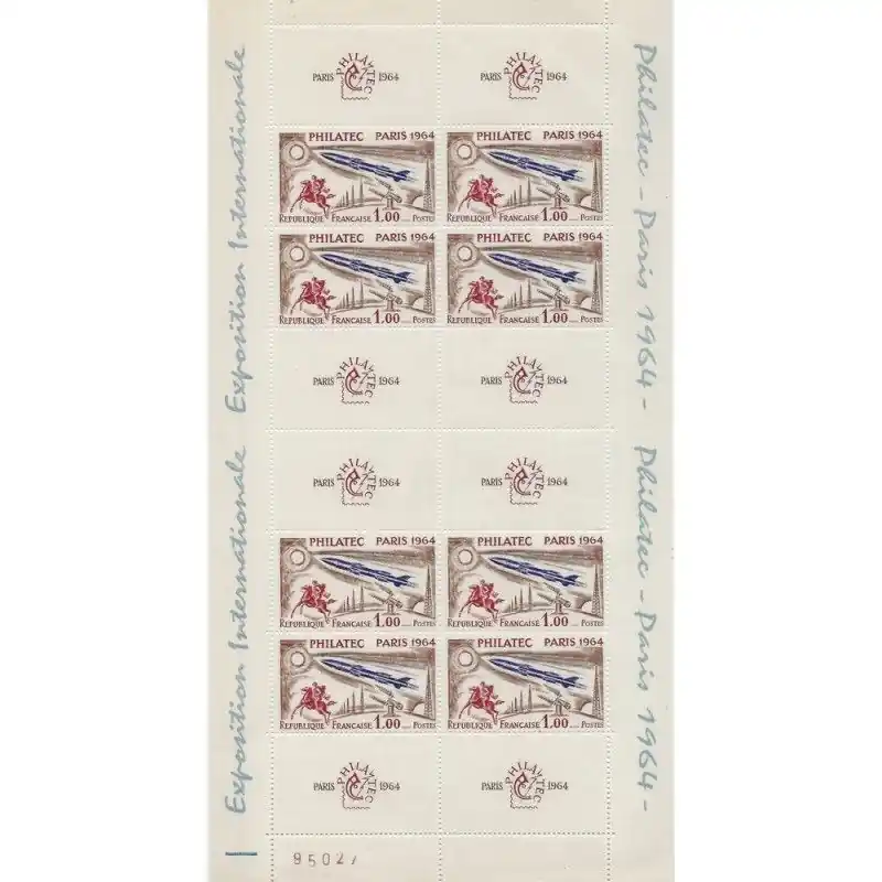 Meilleure Vente Bloc-feuillet de timbres  N°6 - Philatec neuf**.
