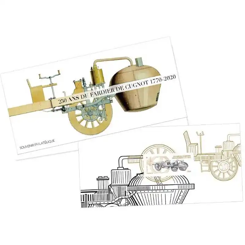 Bloc souvenir N°169 Fardier de Cugnot neuf**. Affaire À Saisir