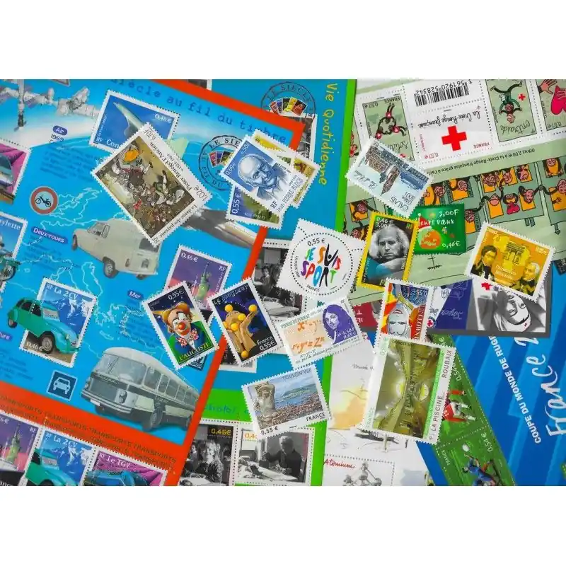 Pas Cher Timbres de France en euro pour affranchissement - Paquet 100 euros.