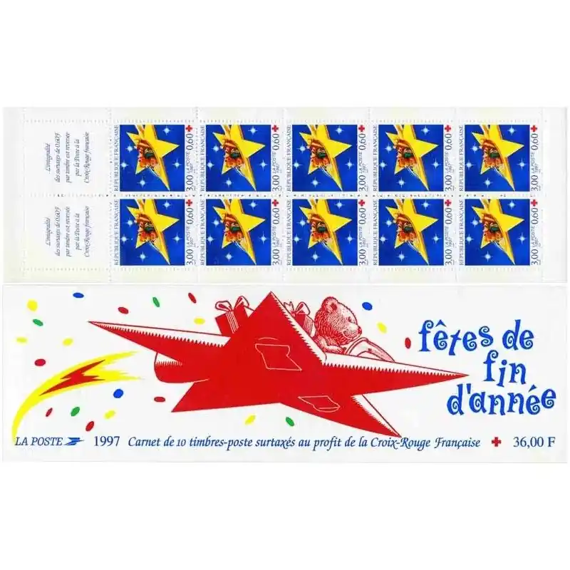 Carnet de timbres Croix-Rouge 1997 neuf**. Meilleur Choix