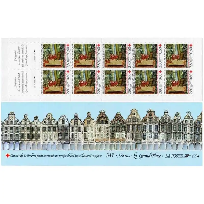 Carnet de timbres Croix-Rouge 1994 neuf**. Offre Exclusive