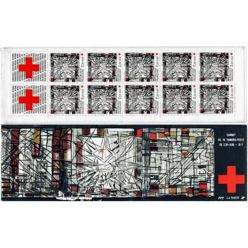 Carnet de timbres Croix-Rouge 1986 neuf**. Dernière Chance