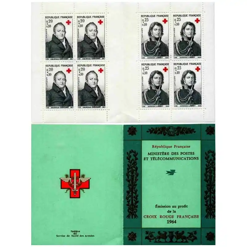 Carnet de timbres Croix-Rouge 1964 neuf**. Must-Have