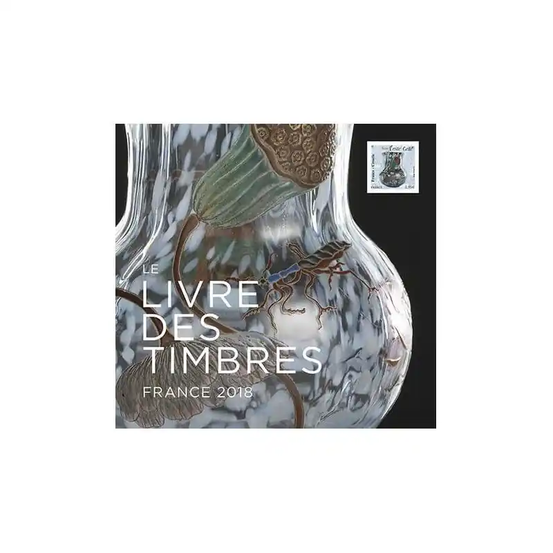 Livre des timbres de France de l'année 2018. Expédition Rapide