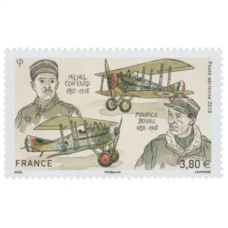 Timbre poste aérienne N°82 Boyau-Coiffard neuf**. Expédié Aujourd’hui