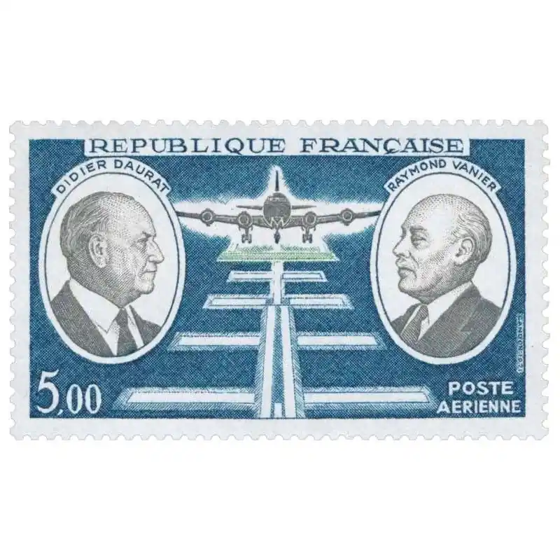 Timbre poste aérienne N°46 Daurat et Vanier neuf**. Usine Directe