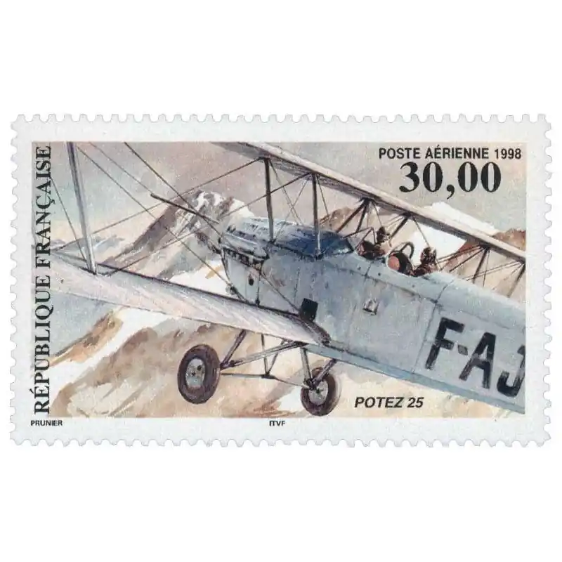 Timbre poste aérienne N°62 Potez 25 neuf**. Offre Spéciale