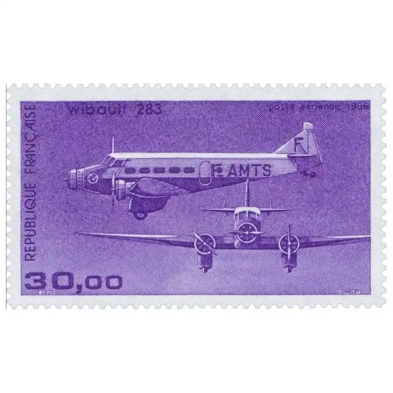 Authentique Timbre poste aérienne N°59 Wibault 283 neuf**.