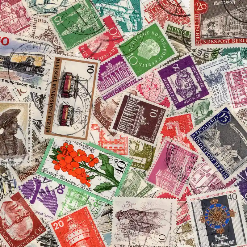 Allemagne Berlin timbres de collection tous différents. Affaire À Saisir